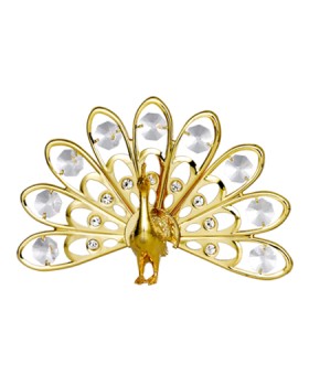 24K GOLD PLATED PEACOCK 24K GOLD PLATED PEACOCK